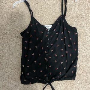 Smoke & Mirrors bill floral top with elastic waist